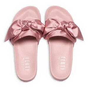 pink puma fenty slides